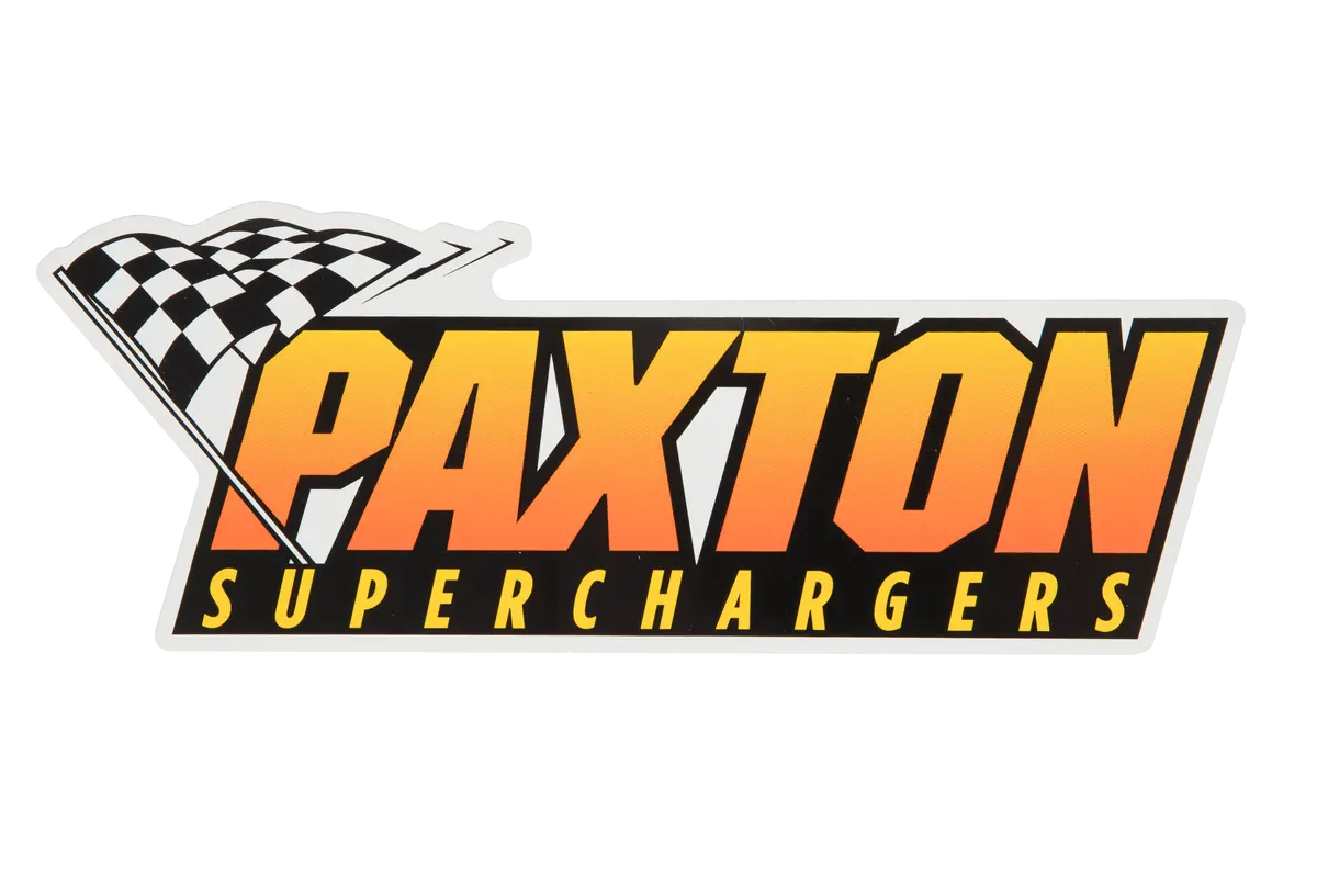 Decal, Paxton Full Color, 9" X 3" 1