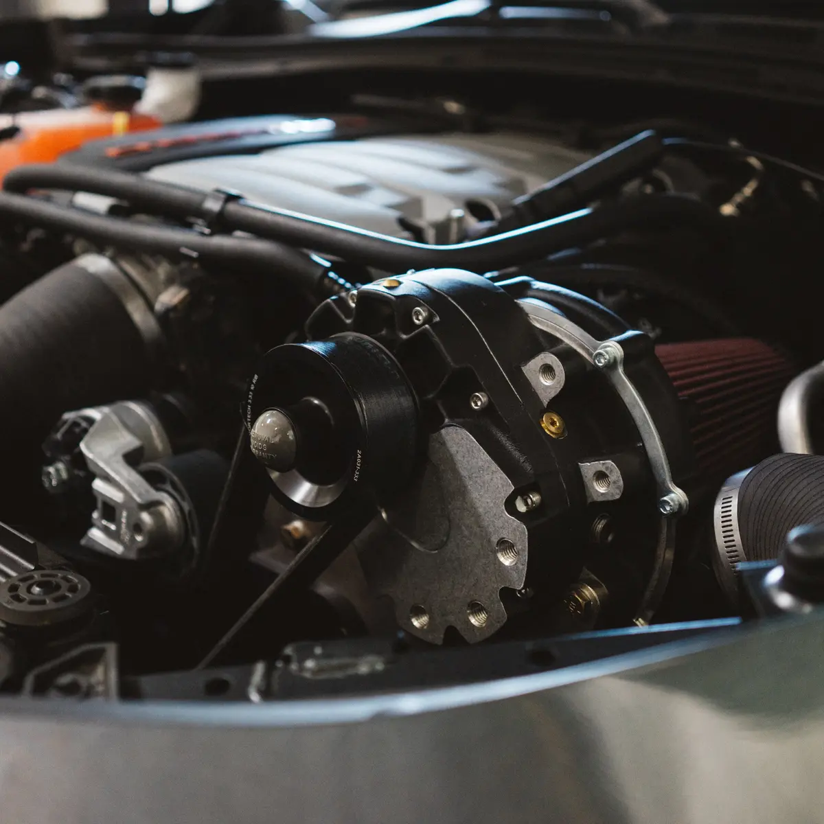 10-Rib Supercharger Drive Upgrade, 2016-2017 Chevrolet Camaro Ss 1