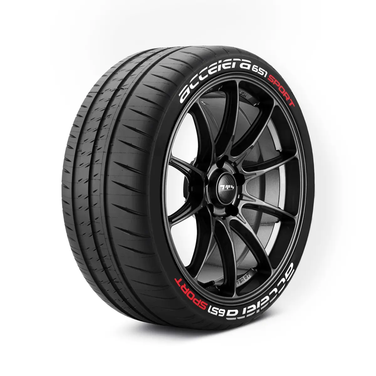 Accelera 651 Sport Tyre Stickers Kit 1