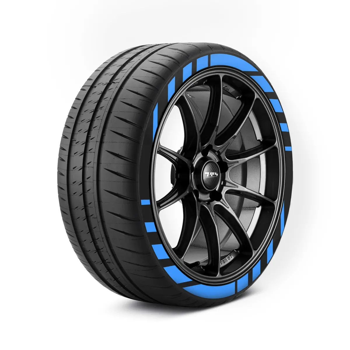 Audi Gt3 Flare Tyre Stickers Kit 2