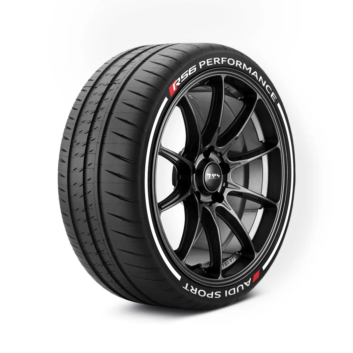 Audi Sport Performance Tyre Stickers Kit 2