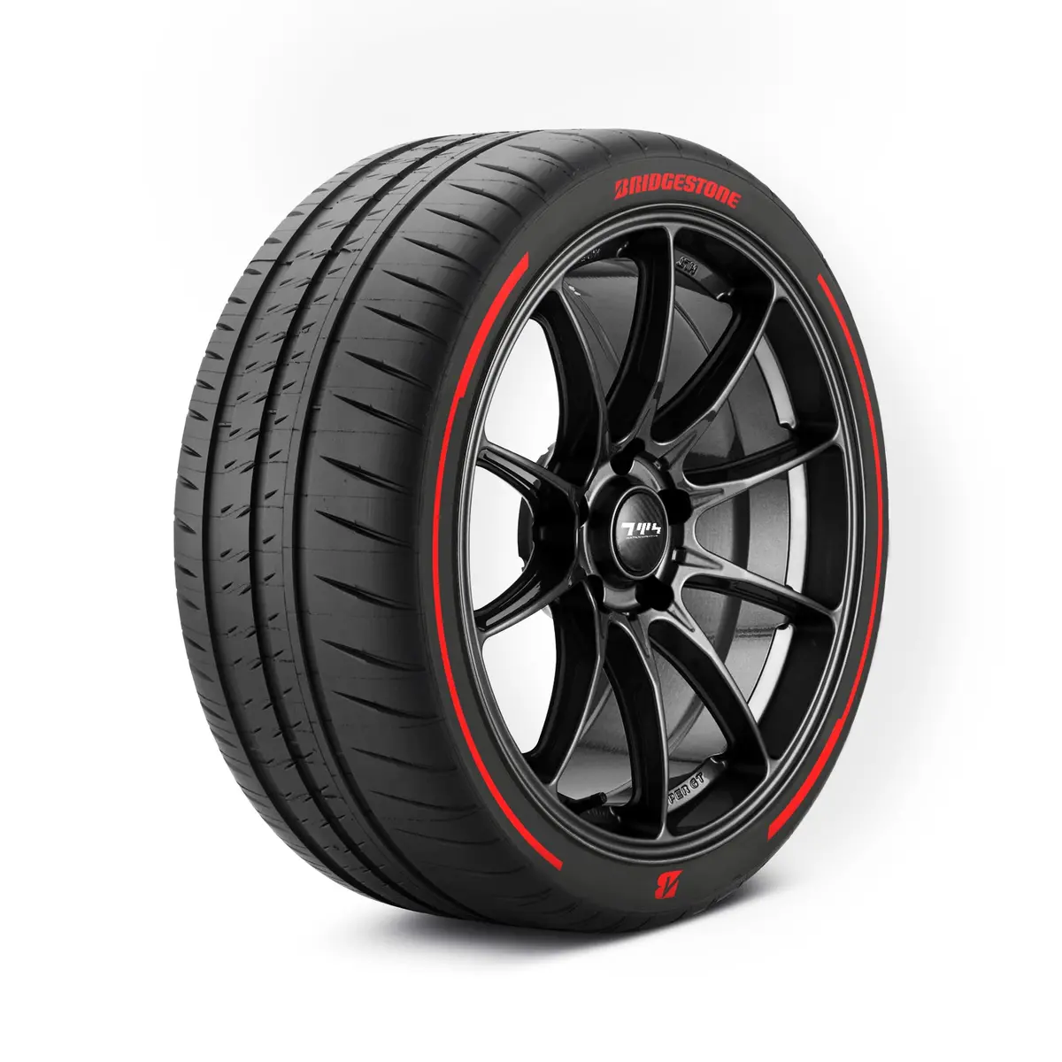 Bridgestone Concept Tyre Stickers Kit With Custom Pinstripes 2