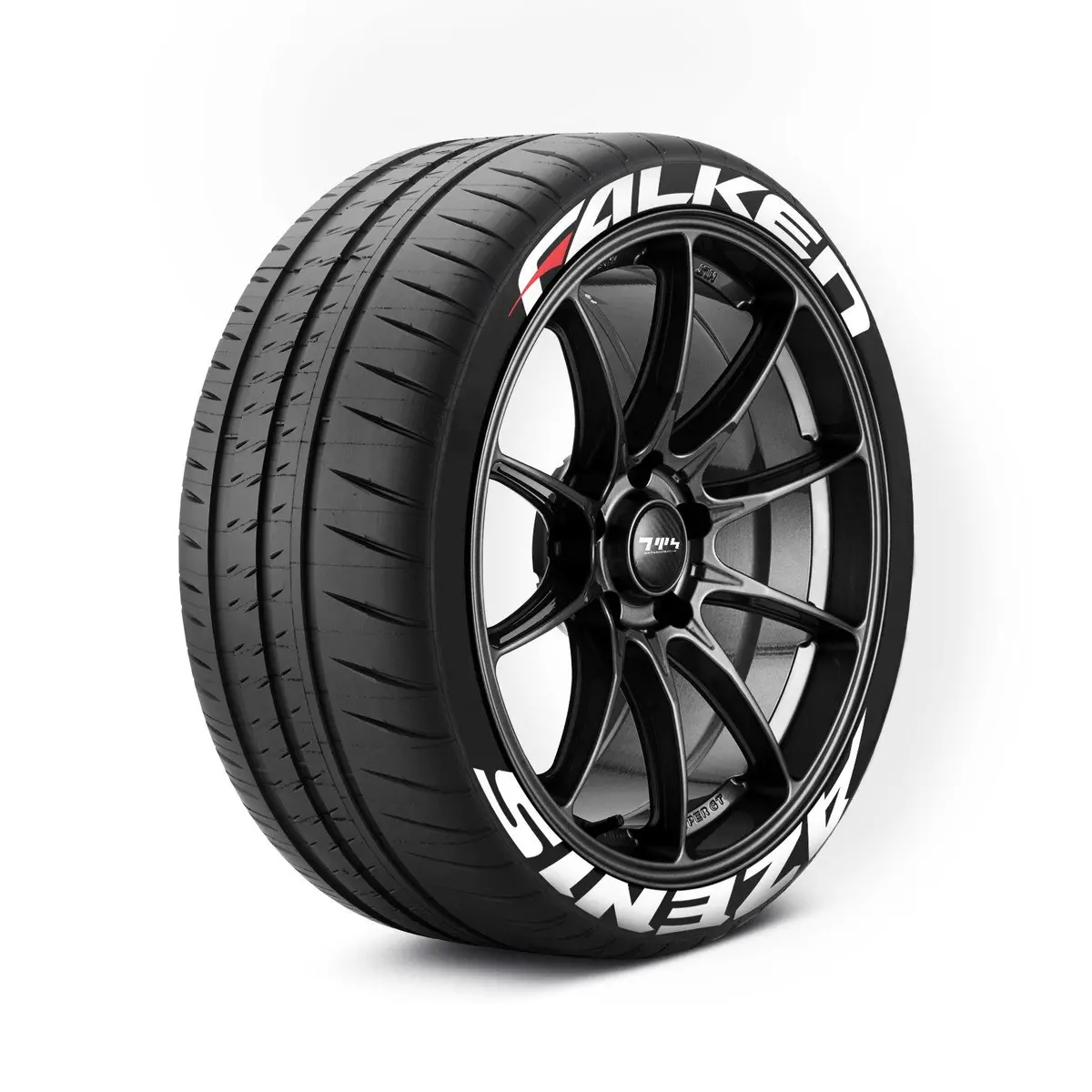 Stretched Falken Azenis Tyre Stickers Kit 1