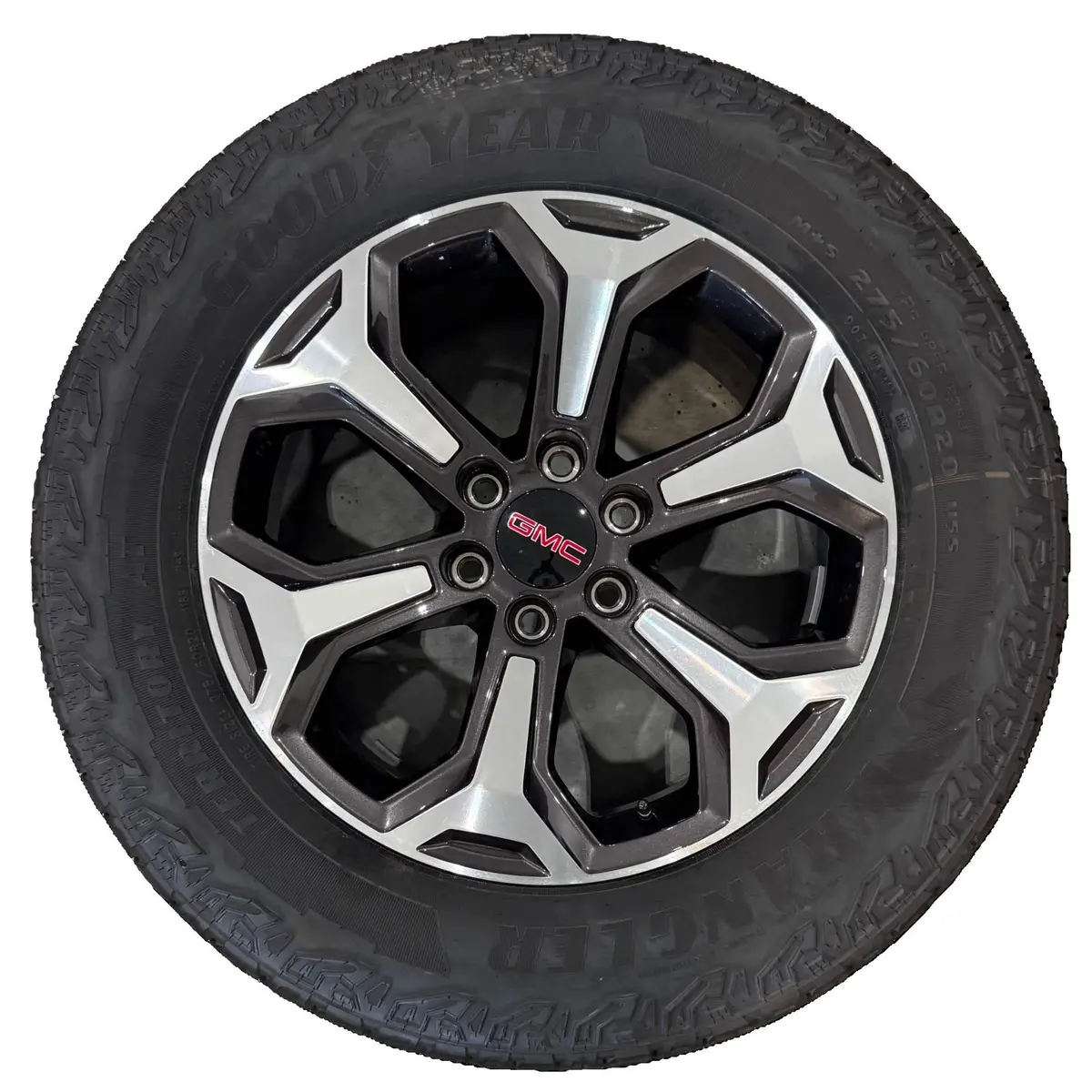 Gmc Yukon At4 Ultimate 20" Bronze / Machined Wheels, 275/60R20 Goodyear Set Of 4, Part# Rsl 1