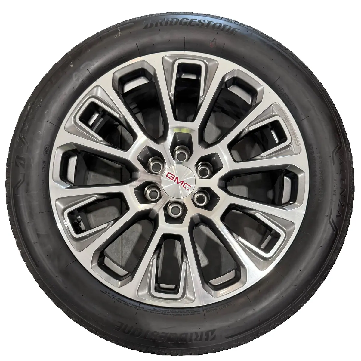 Gmc Yukon Denali 22" Polished Wheels, 275/50R22 Tires, Set Of 4,  Part # Smi 1