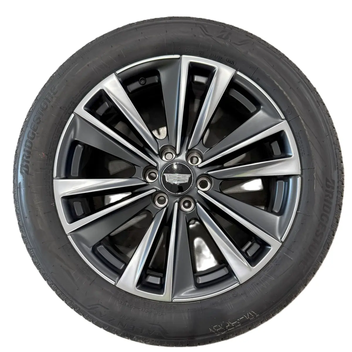 Cadillac Escalade 22" Grey / Polished 275/50R22 Tires, Set Of 4, Part # R4f 1