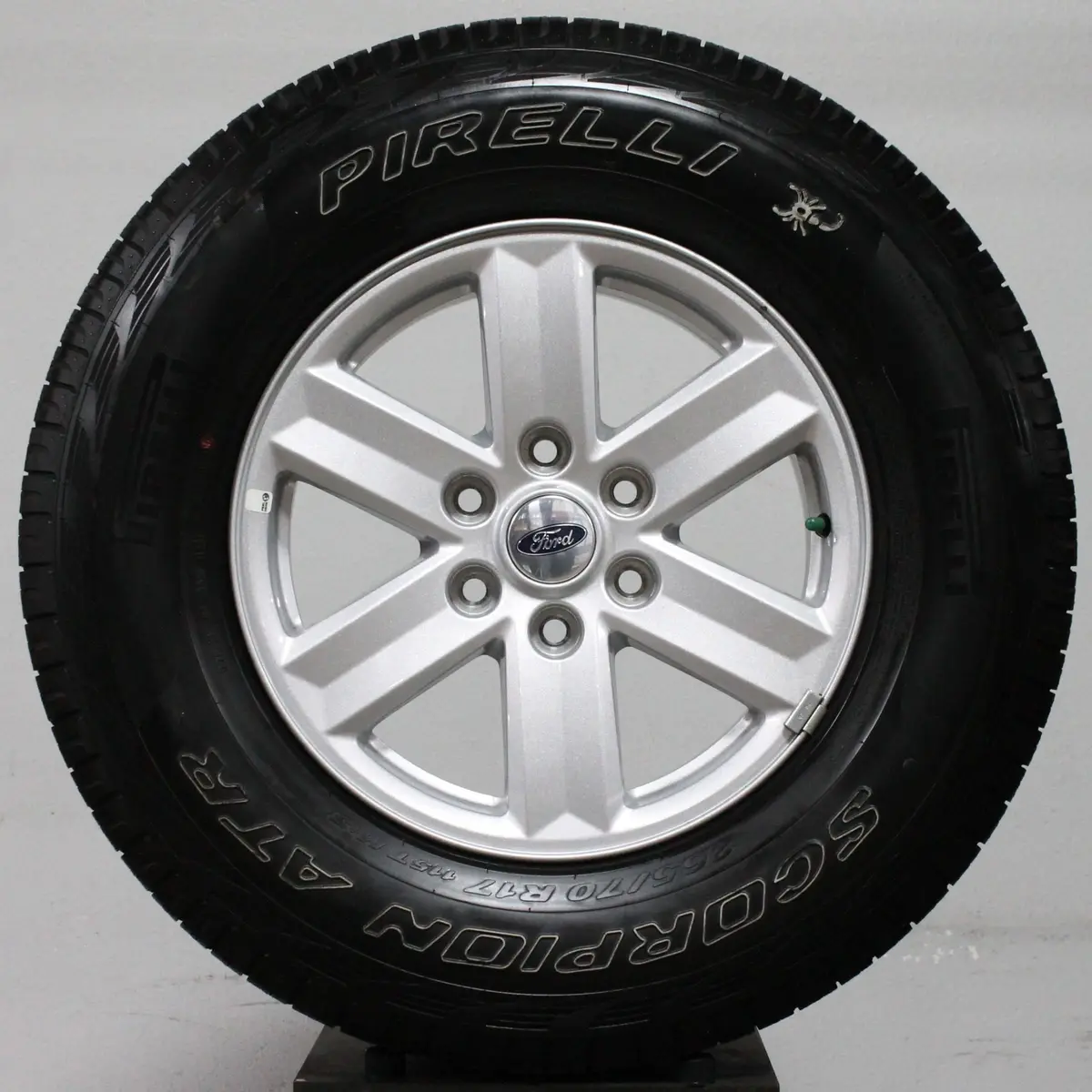 Ford F150 17" Silver Painted Wheels, 265/70R17 Pirelli,, Set Of 4, Part# F15095048 1