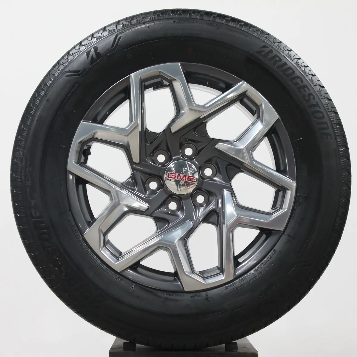 Gmc Sierra 20" Grey Machined Wheels, 275/60R20 As02 Tires, Set Of 4, Part Nzd2022 1