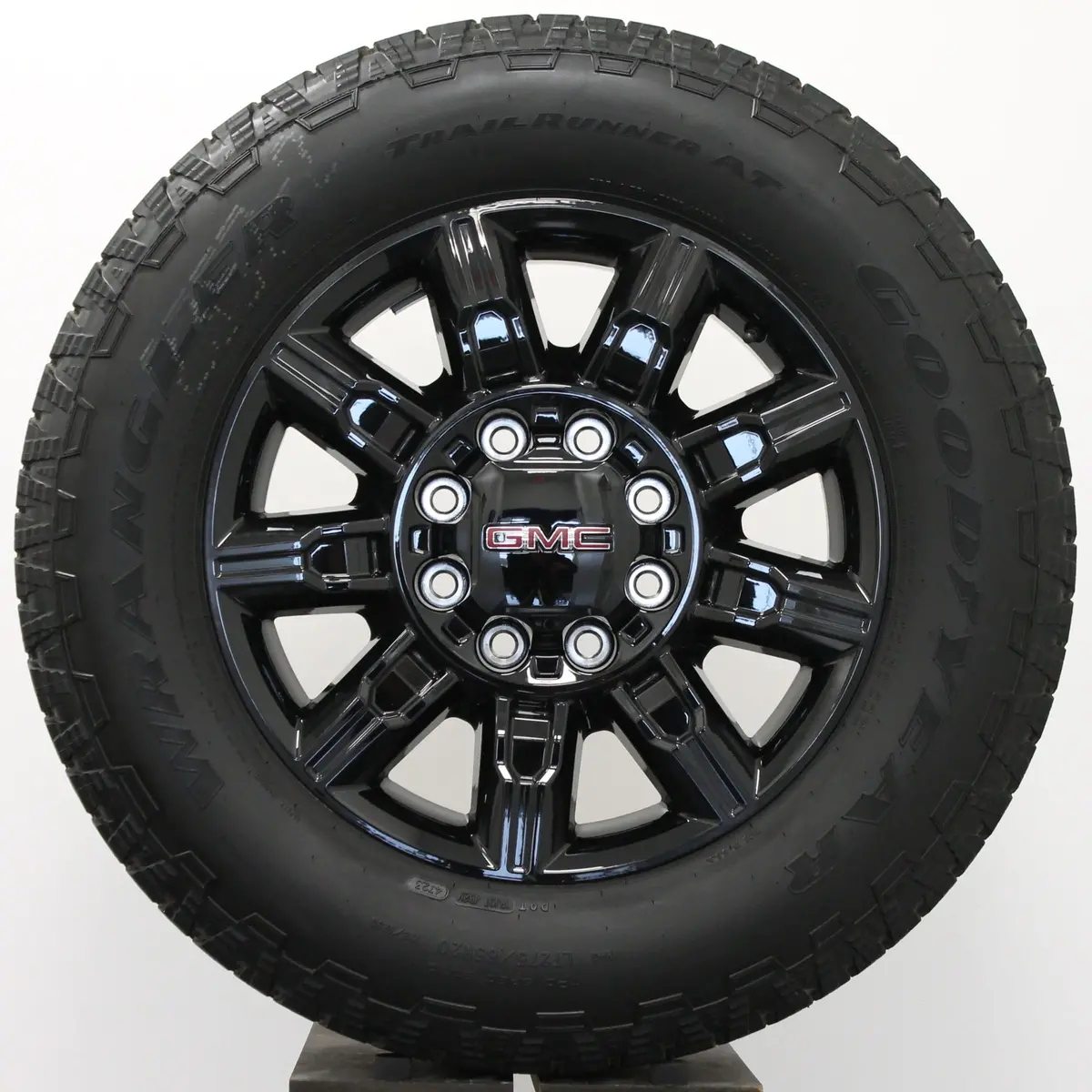 Gmc Sierra At4 Hd  20" Gloss Black Wheels, 275/65R20 Tires, Set Of 4, Part# Q7n 1