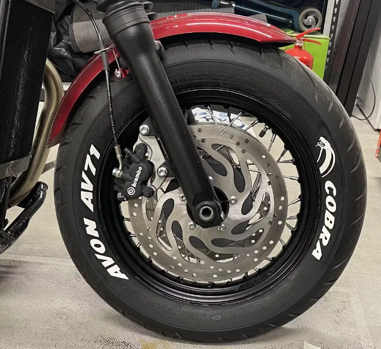 Avon Motorbike Tyre Stickers Kit 2