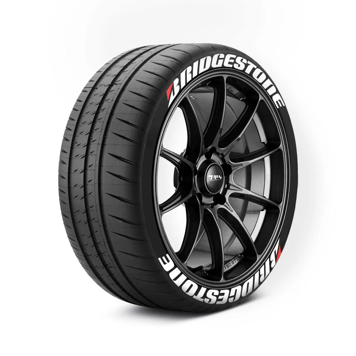 Stretched Bridgestone Tyre Stickers Kit 1