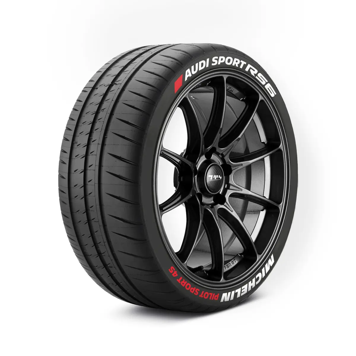 Audi Sport Michelin Ps4 Tyre Stickers Kit 1