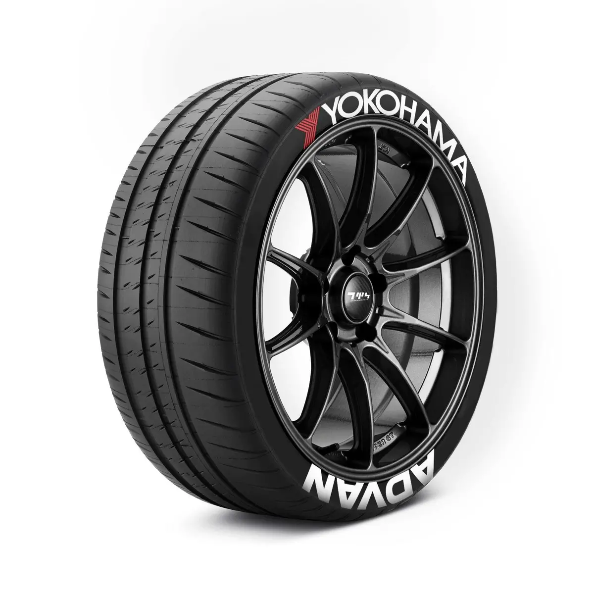 Yokohama Advan Tyre Stickers Kit 1