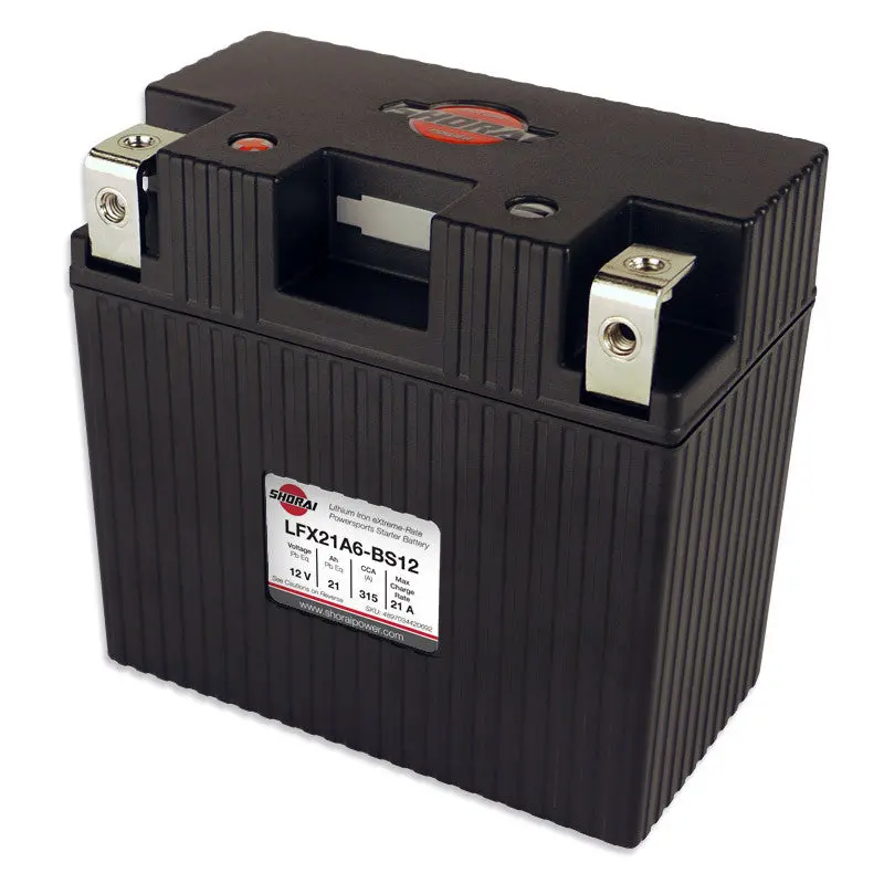 Shorai - Lfx Lithium Powersports Battery (Lfx21a6-Bs12) 1