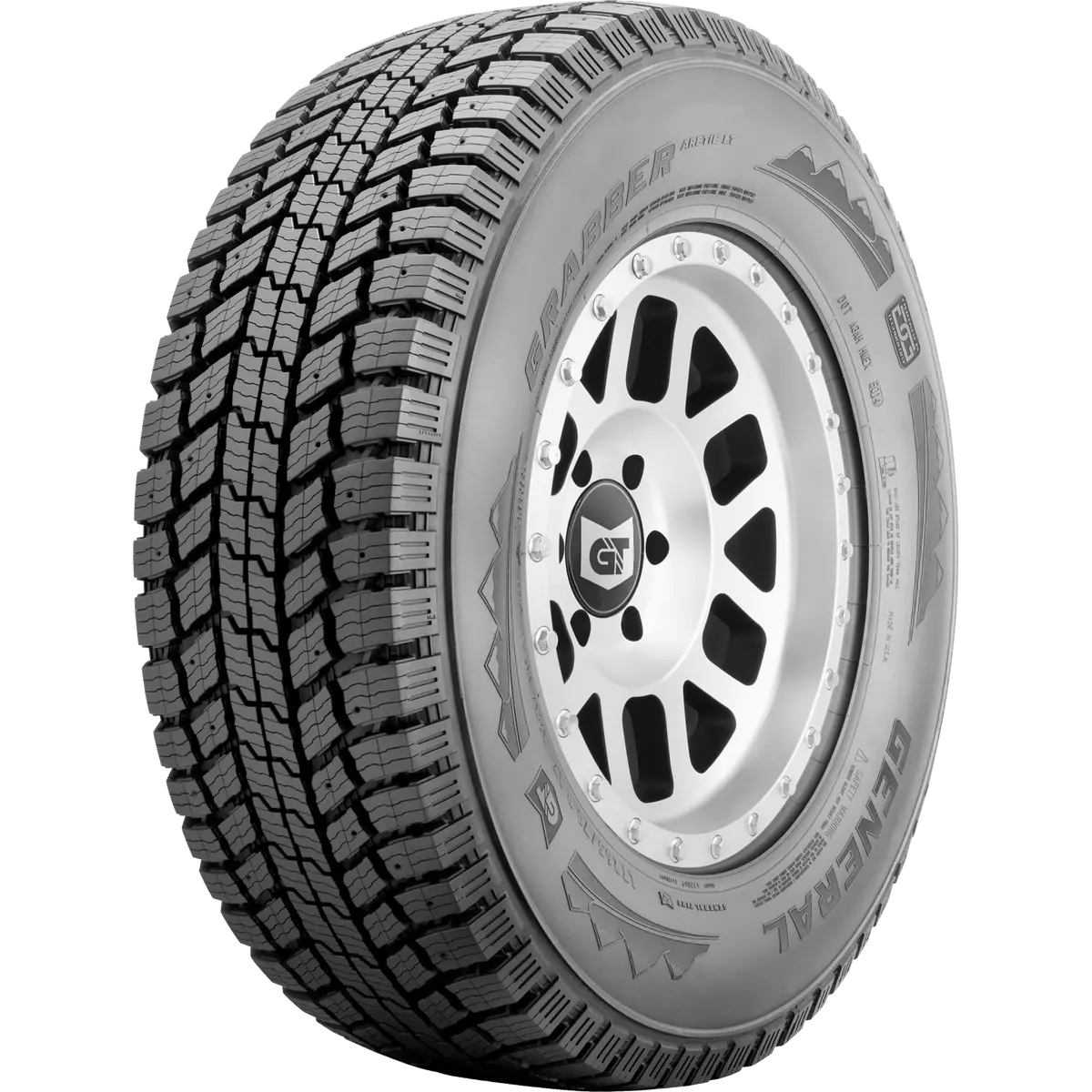 Lt265/70R17 [D] Grabber Arctic Lt Studable 121/118R 10/E 1