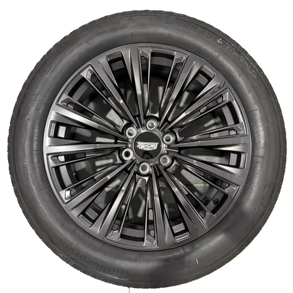 Cadillac Escalade V Forged 22" Satin Graphite, 275/50R22 Tires, Set Of 4,  Part # Sq0 1