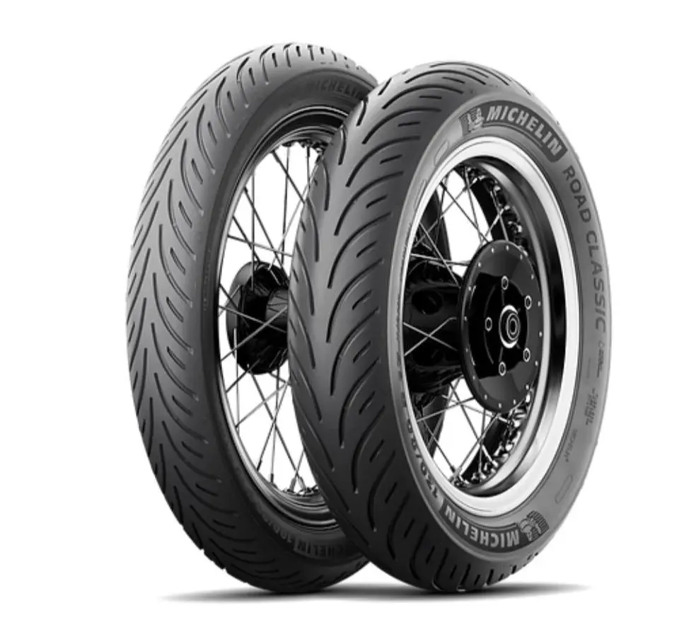 Michelin - 100/90-B19 57V Road Classic Tubeless Tyre | Front 1