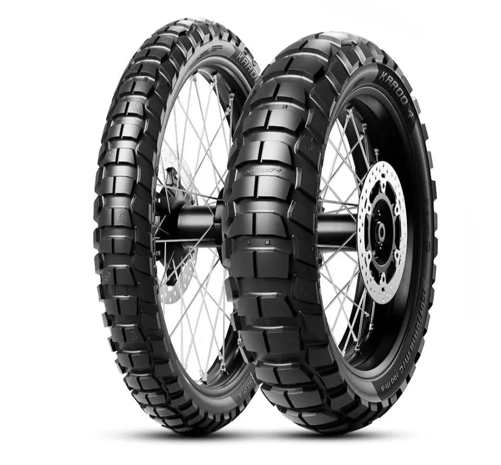 Metzeler - 130/80-R17 Karoo 4 M+S Tubeless 65Q Tyre | Rear 1