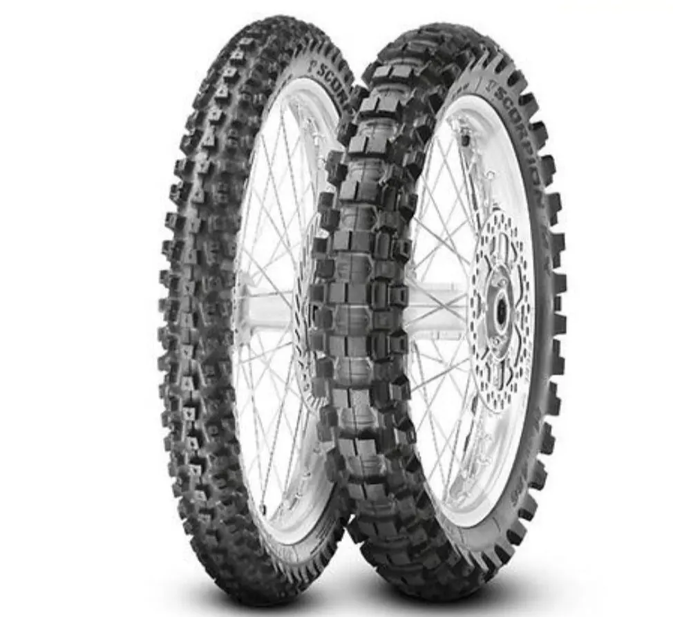 Pirelli - 110/100-18 Scorpion Mx Extra Tube Type 68M Tyre | Rear 1