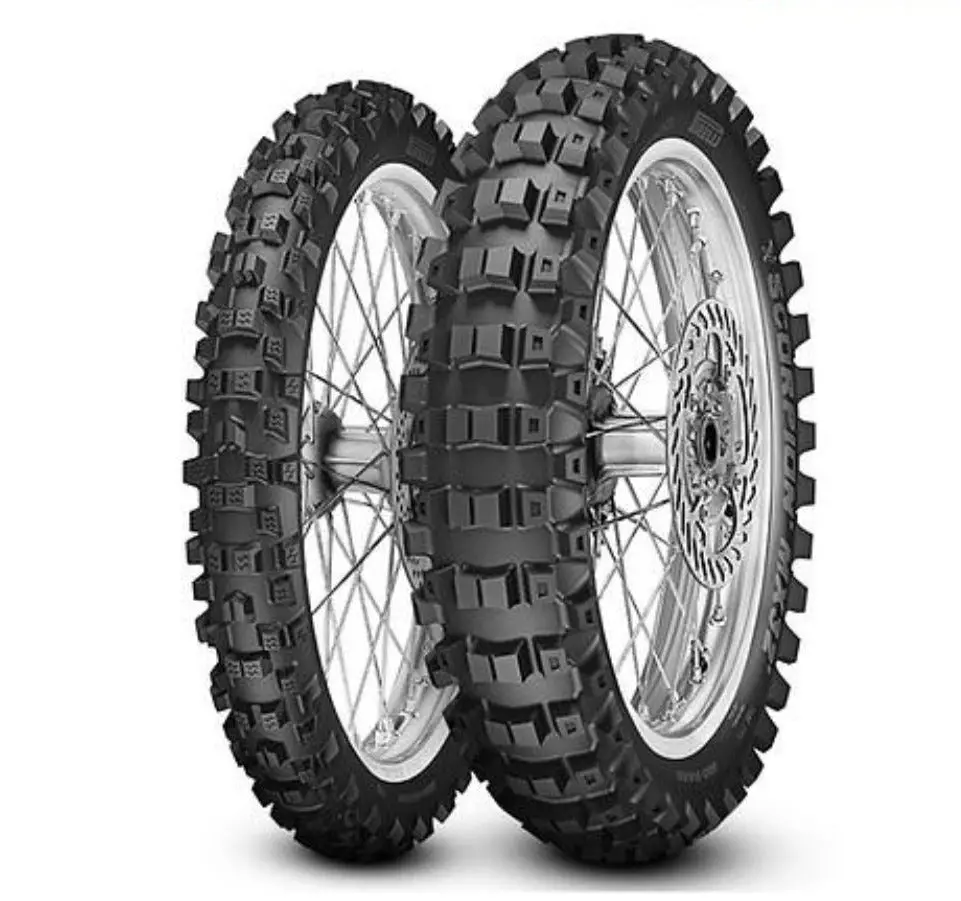 Pirelli - 110/90-19 Scorpion Mx 32 Nhs Tube Type 62M Tyre | Rear 1