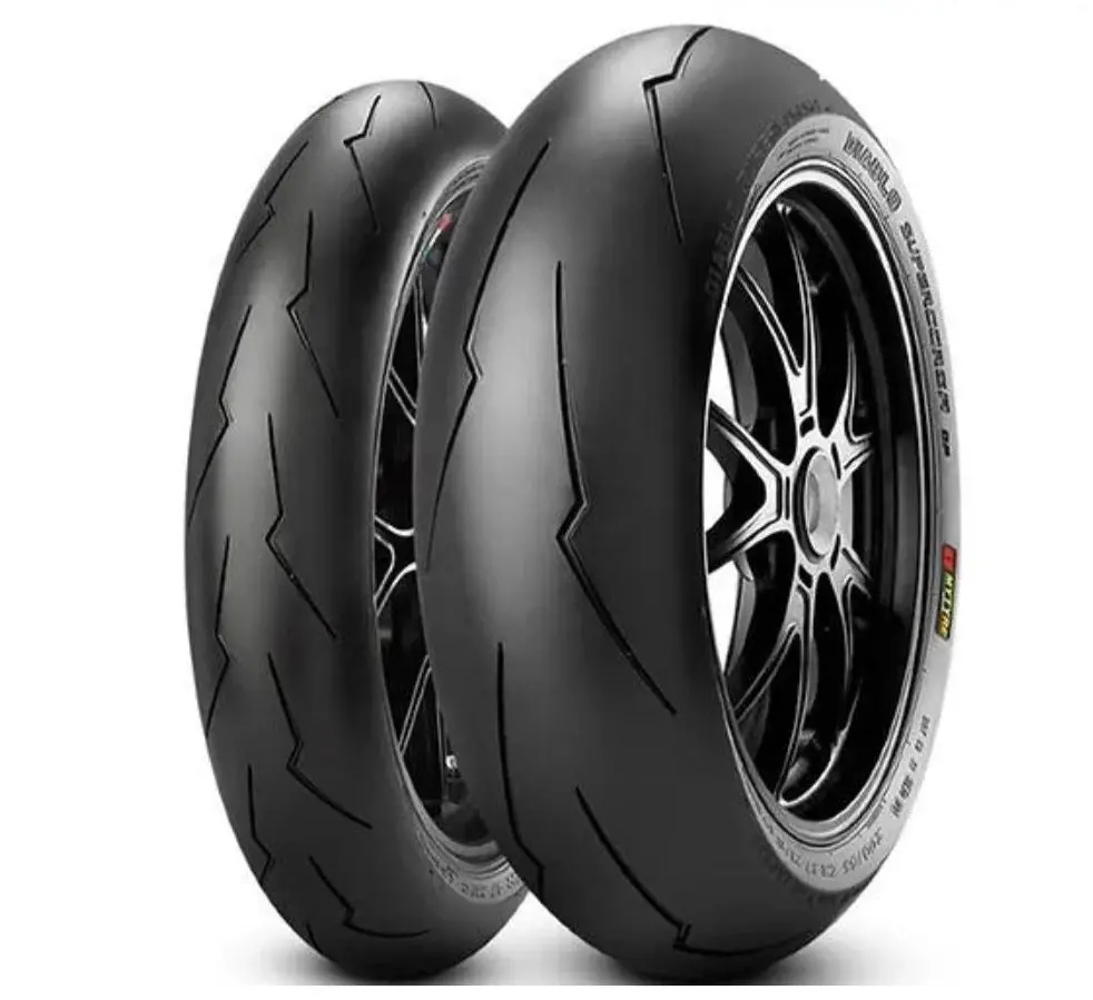 Pirelli - 180/55-Zr17 Diablo Supercorsa V3 Tubeless 73W Tyre | Rear 1