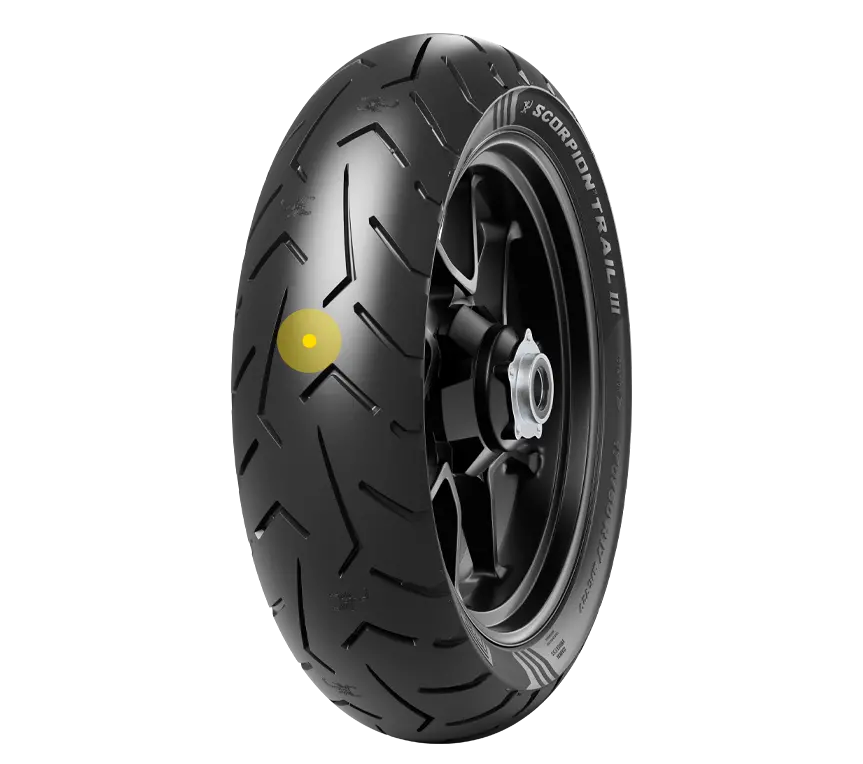 Pirelli - 170/60 Zr17 Scorpion Trail 3 Tubeless 72W Tyre | Rear 1