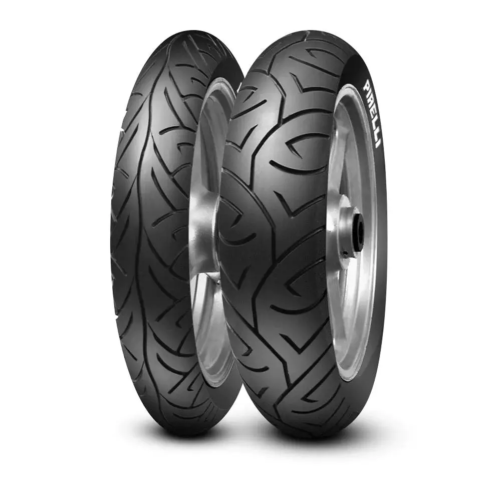 Pirelli Sport Demon - 100/90-18 56H And 130/70-18 63H Tubeless Tyre | Front & Rear 1