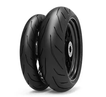 Vredestein Centauro Ns - 120/70-Zr17  58W And 200/55-Zr17 78W Tubeless Tyre | Front & Rear 1