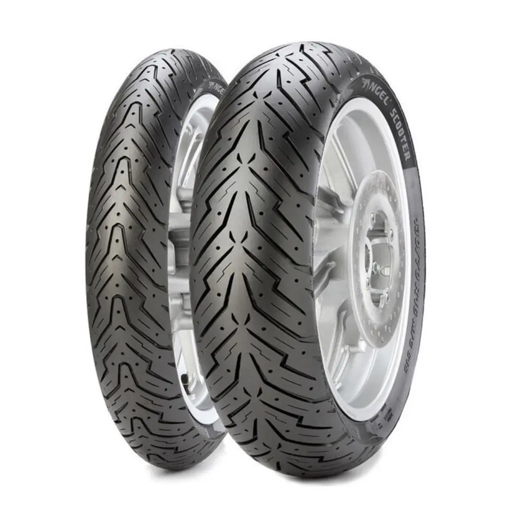 Pirelli Angel Scooter - 120/70-14 And 140/70-14 Tubeless Tyre | Front & Rear 1