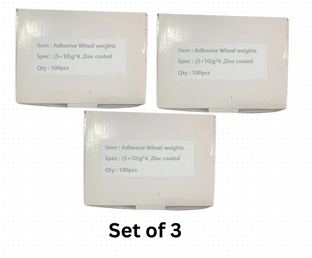 Wheel Balancing Weight - Set Of 3 Box 1