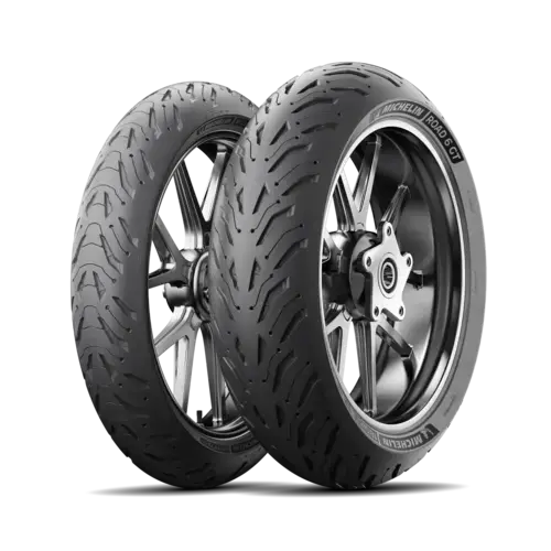 Michelin Road 6 Gt - 120/70-Zr17 58W And 180/55-Zr17 73W Tubeless Tyre | Front & Rear 1