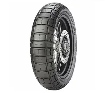 Pirelli - 140/80-R17 Scorpion Rally Str Tubeless 69V Tyre | Rear 1