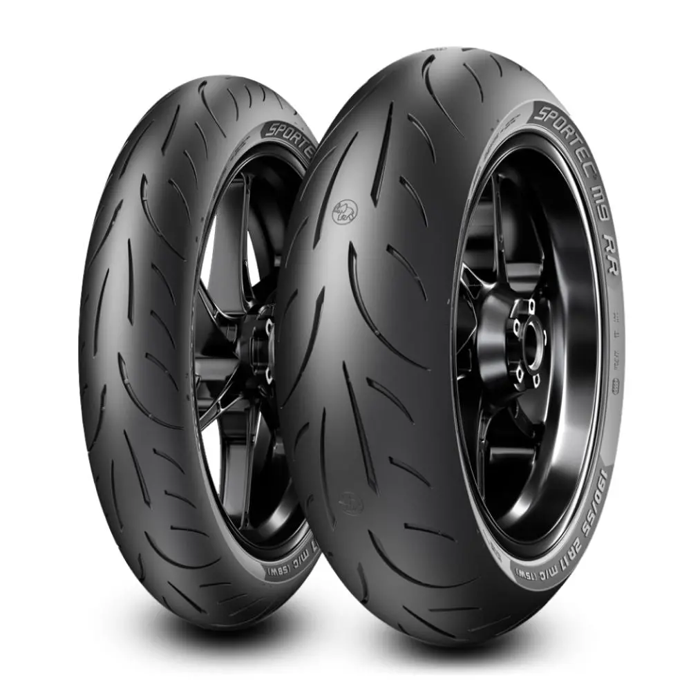 Metzeler Sportec M9 Rr - 120/70-Zr17 58W And 160/60-Zr17 58W Tubeless Tyre | Front & Rear 1